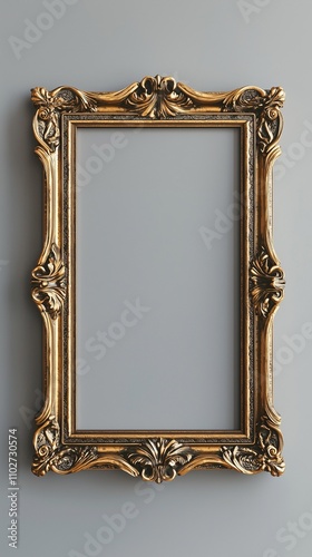 9:16 Aspect Ratio of a Mock-Up of a Picture Frame