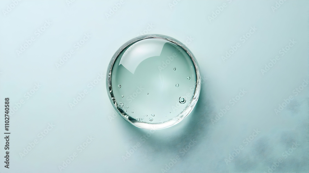 Abstract Gel Orb Background Image Abstract Gel Orb Background Image