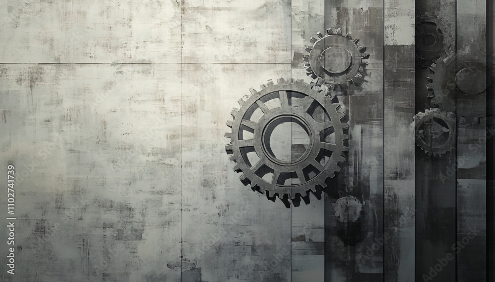 Naklejka premium Minimalist background for creative design
