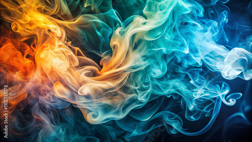 Smoke Swirl Texture Background and Color Trends