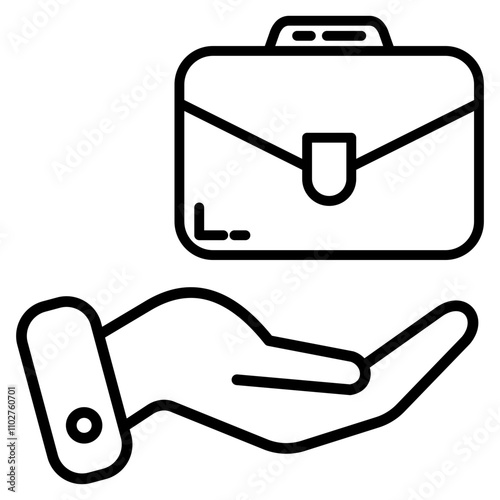 Employment  Icon Element For Design