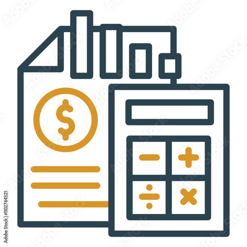 Budget Deficit Icon