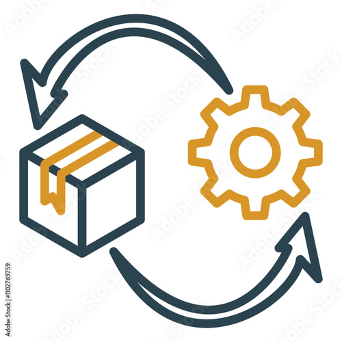 Inventory Turnover Icon