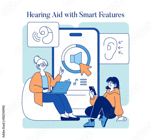 Discover the remarkable features of smart hearing aids designed for an enhanced audio experience