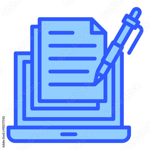 Blogging Icon