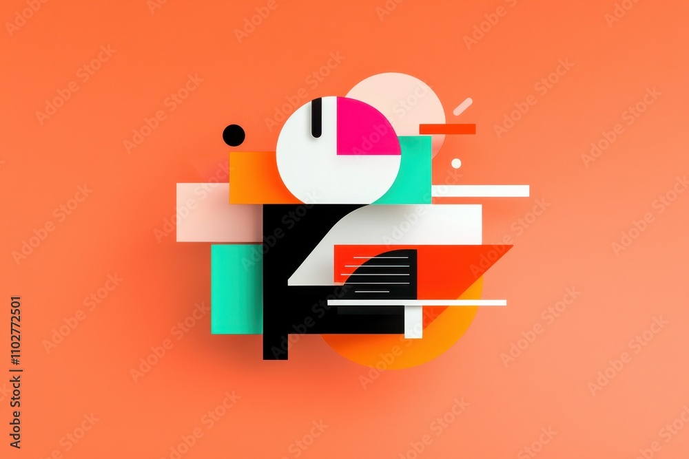 Creative typography exploration digital art graphic design studio abstract concepts