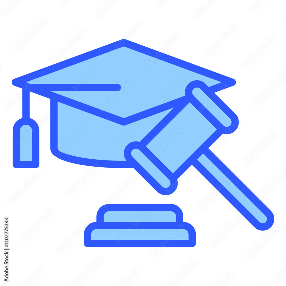 Education Law Icon Education Law Icon