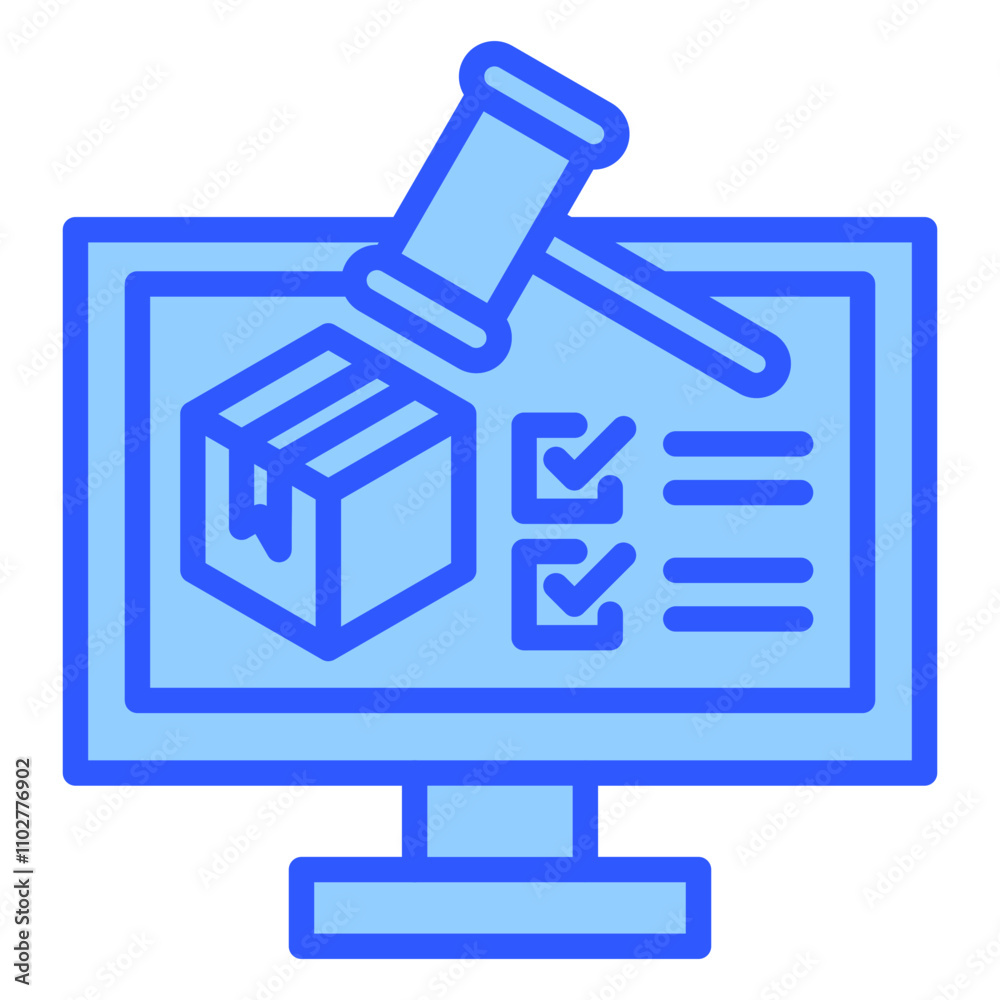 Obraz premium Test Cases Icon