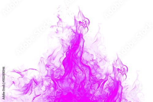 purple fire effect