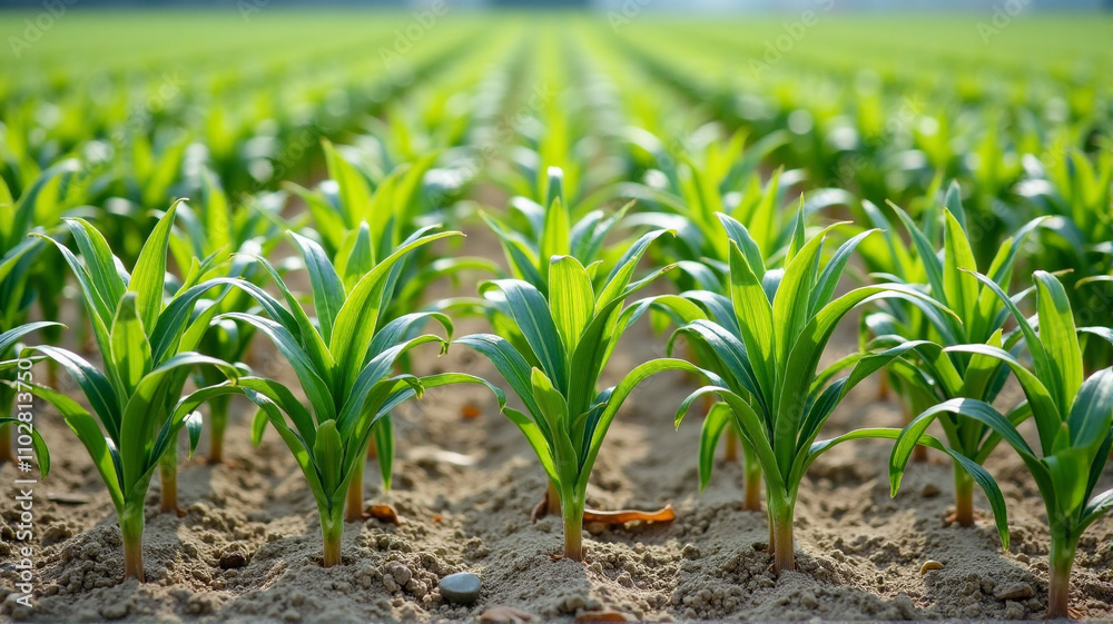 Obraz premium field of corn