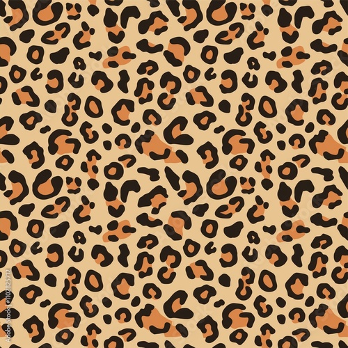 seamless leopard pattern