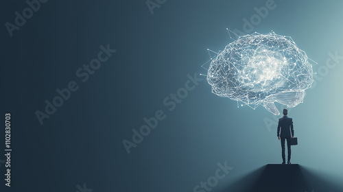Businessman Contemplating I...