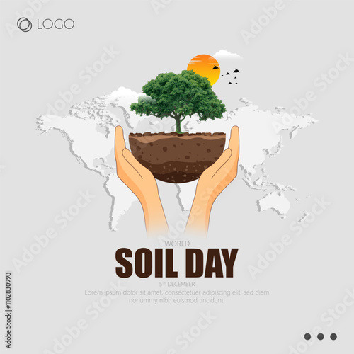 World Soil Day, observed on December 5th, raises awareness about the importance of healthy soil for sustainable agriculture, biodiversity, and environmental well-being.