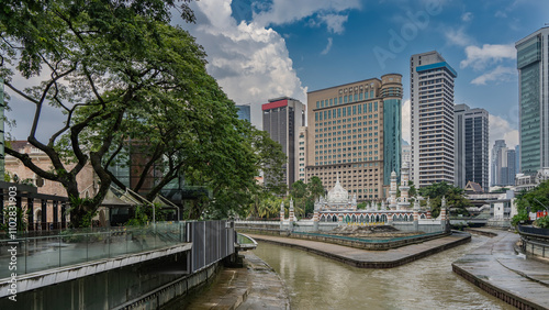 Canvas Print The historical quarter of Kuala Lumpur