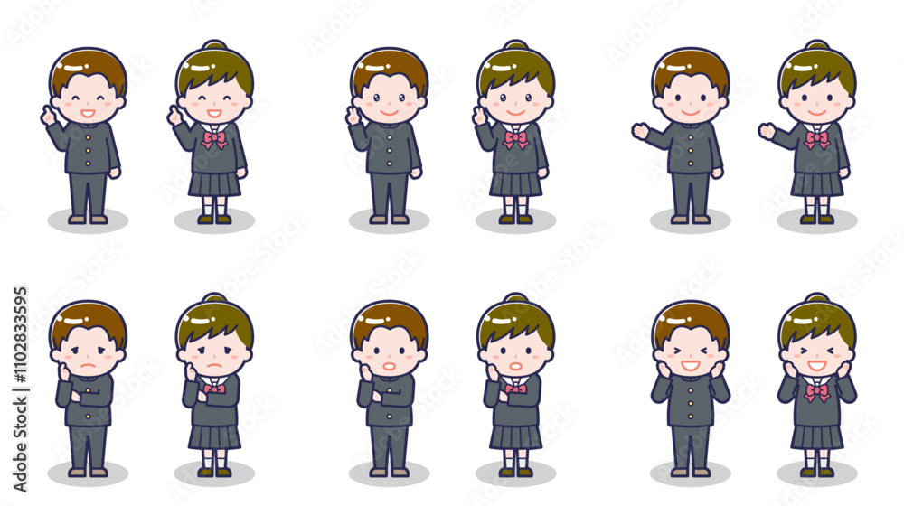 中高生の男女 03