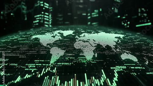 Global Network: A stylized ...