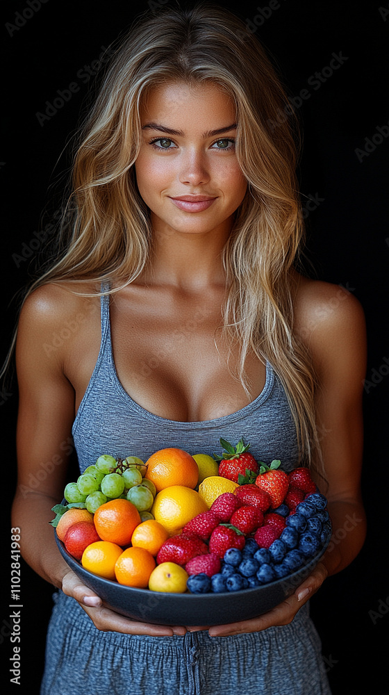 hands holding a colorful fruit bowl in summer, symbolizing abundance, health, and connection to nature with vibrant hues reflecting vitality and joy hands holding a colorful fruit bowl in summer, symbolizing abundance, health, and connection to nature with vibrant hues reflecting vitality and joy