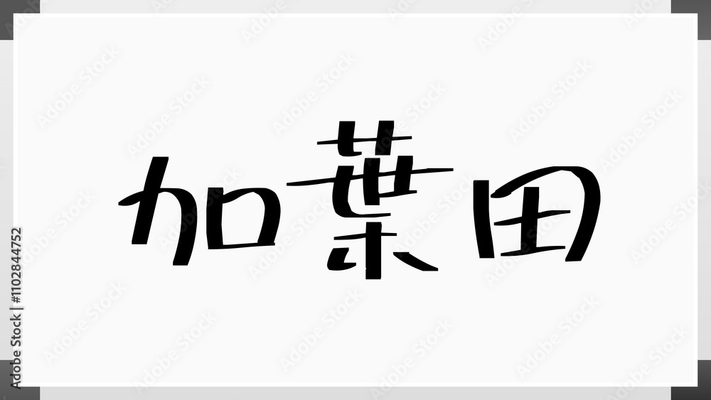 加葉田 のホワイトボード風イラスト 加葉田 のホワイトボード風イラスト