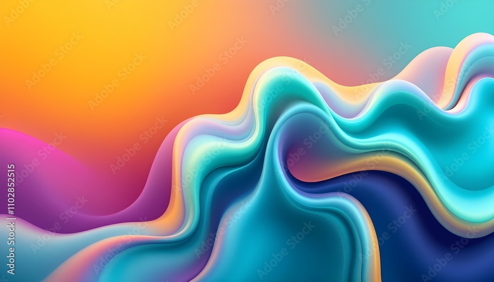 Abstract fluid mint and purple background with interlaced 3d distortion effect. Fluid Abstract Design on Pink gradient background. Modern light blue and pink gradient paper abstract background Abstract fluid mint and purple background with interlaced 3d distortion effect. Fluid Abstract Design on Pink gradient background. Modern light blue and pink gradient paper abstract background