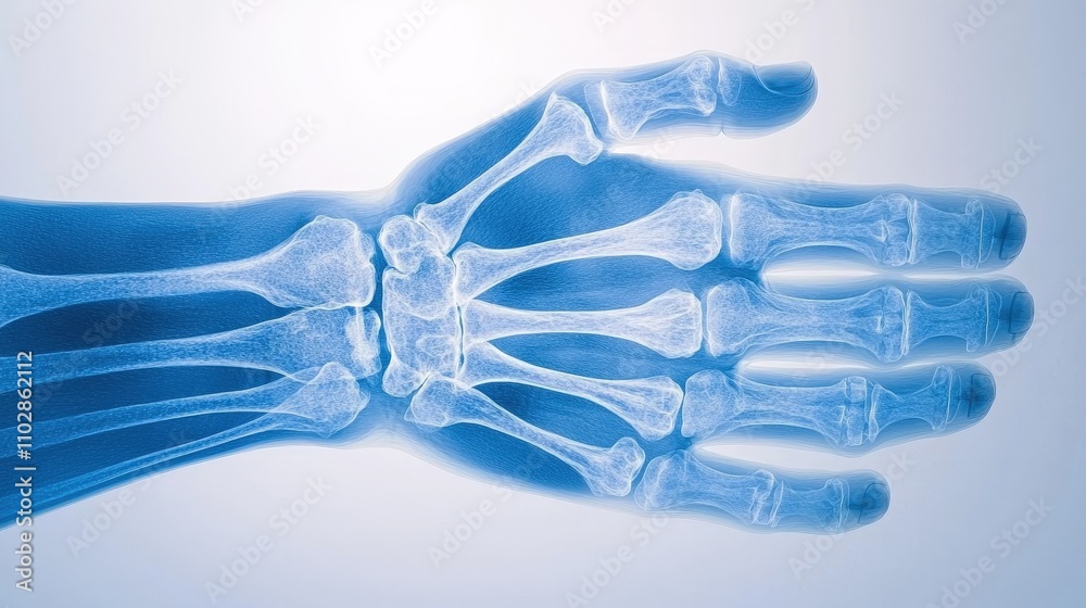 Human Hand X Ray Wrist Bones Medical Anatomy Radiography Healthcare Skeletal Pain Human Hand X Ray Wrist Bones Medical Anatomy Radiography Healthcare Skeletal Pain