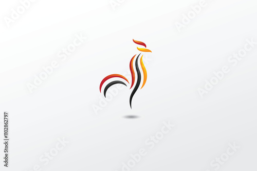 rooster symbol logo
