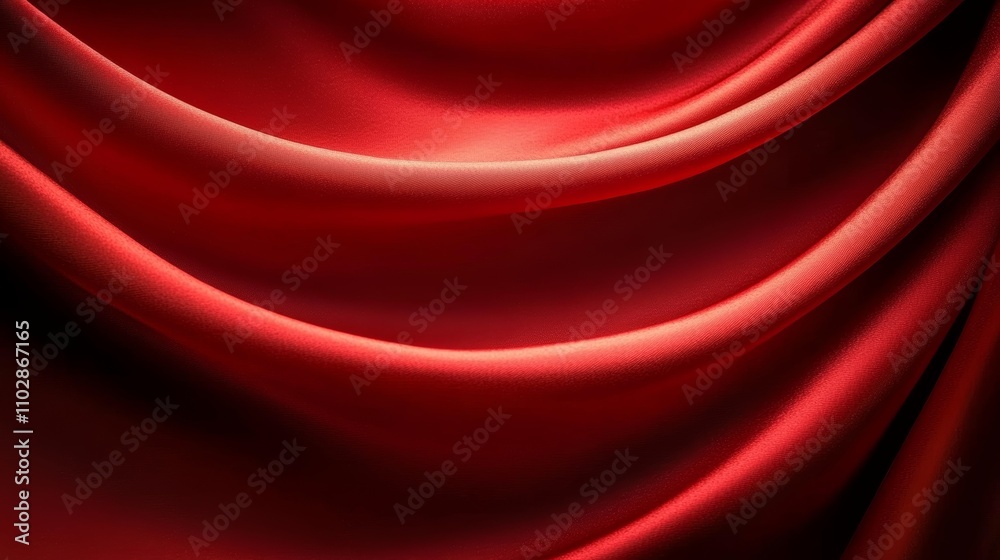 Red Satin Fabric Background Texture Red Satin Fabric Background Texture