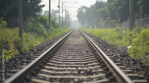 Endless Tracks: A misty mor...