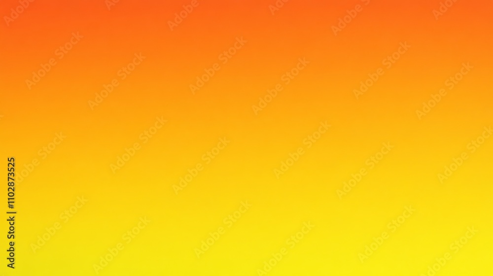 Vibrant Yellow Orange Gradient Background Abstract Bright Design Summer Warm Sunny Sky