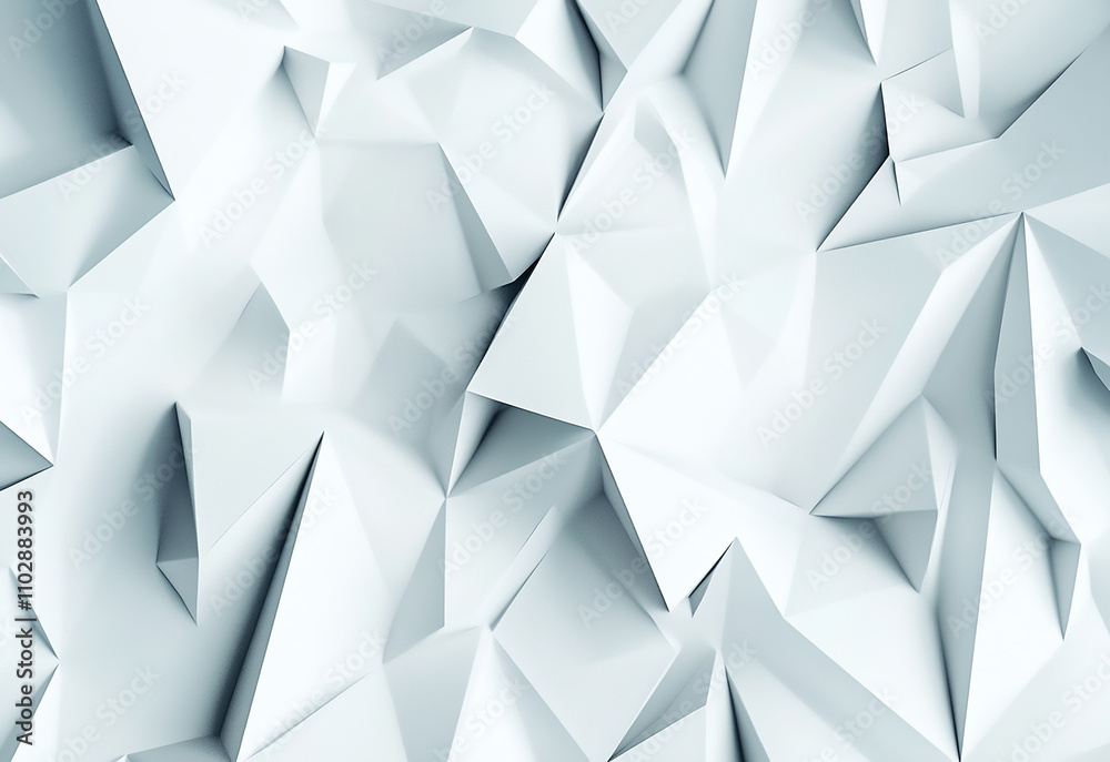 Abstract geometric background with black triangles. Clean and crisp white low poly texture rendered in 3D, showcasing a sophisticated geometric pattern Abstract geometric background with black triangles. Clean and crisp white low poly texture rendered in 3D, showcasing a sophisticated geometric pattern