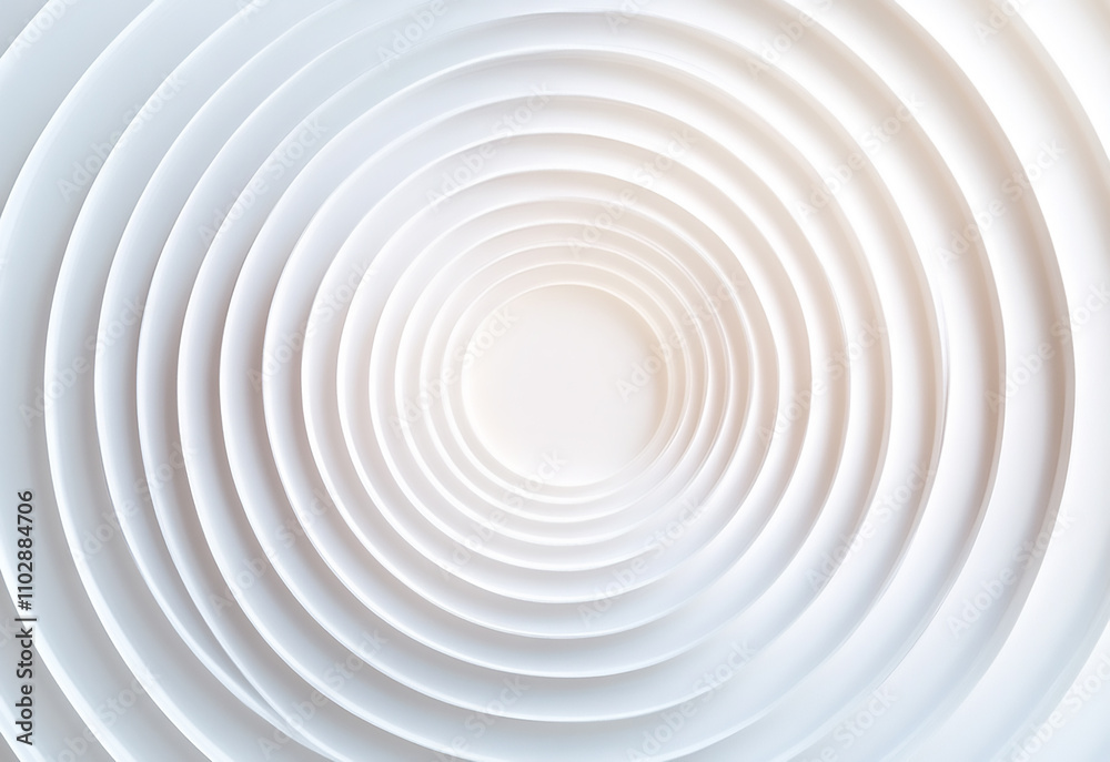 custom made wallpaper toronto digitalA minimal banner with concentric rings, gradient fills, and a clean layout concentric linear inset white rings or circles steps symmetrically lit from top background wallpaper banner flat lay top view