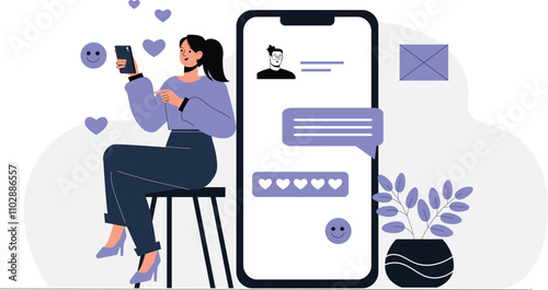 Dating Concept Illustration