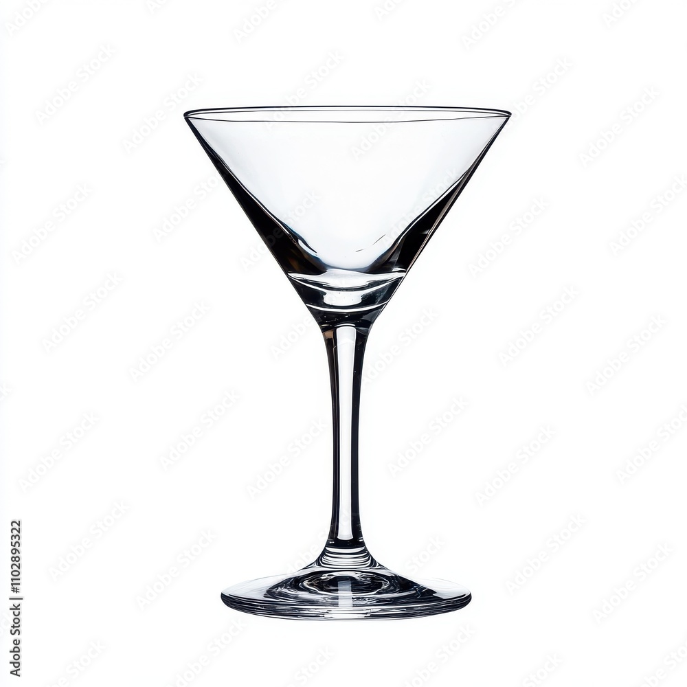 Martini Glass isolated on white background Martini Glass isolated on white background