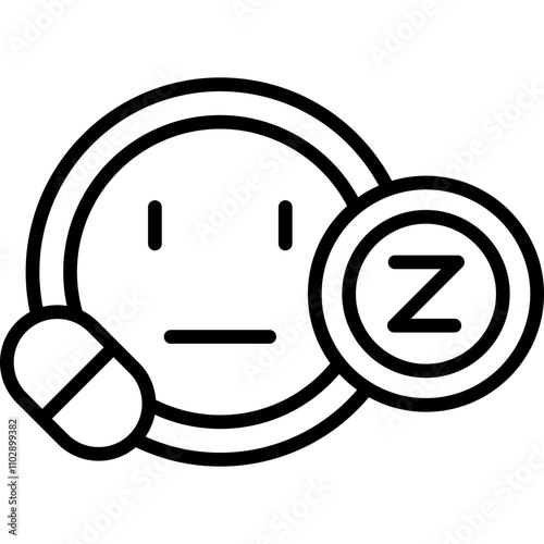 Non Drowsy Medicine Icon