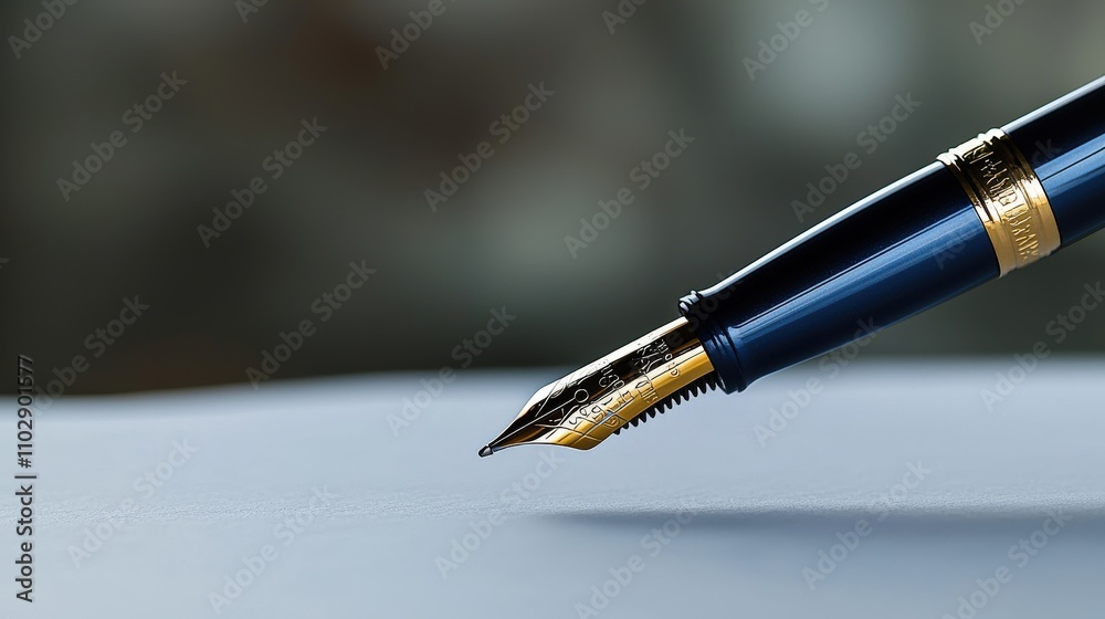Creative writing inspiration home office artistic content calm environment close-up view pen over paper concept Creative writing inspiration home office artistic content calm environment close-up view pen over paper concept
