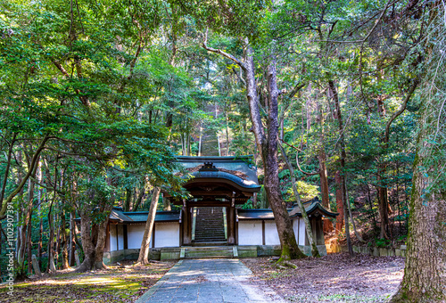 京都、豊国廟の唐門