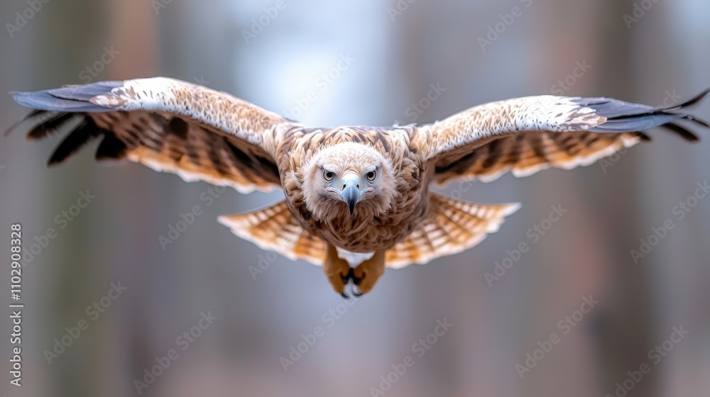 Fototapeta premium Majestic Eagle in Flight Wildlife Bird Raptor Nature Photography
