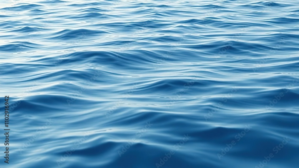 Soothing abstract blue sea wavy pattern with gentle undulations and subtle shading, , vast ocean Soothing abstract blue sea wavy pattern with gentle undulations and subtle shading, , vast ocean