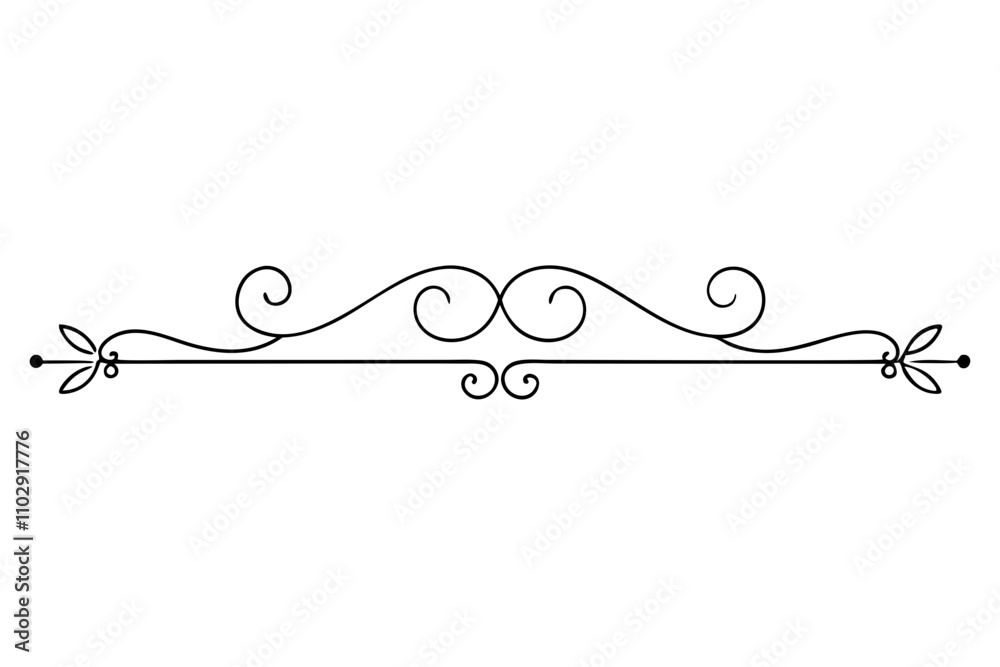 Elegant Line Drawings Decorative Dividers, Swirls, and Frames for Text Elegant Line Drawings Decorative Dividers, Swirls, and Frames for Text