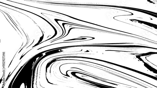 Wallpaper Mural Illustration vector of black and white marbled painting suitable for wallpaper Torontodigital.ca