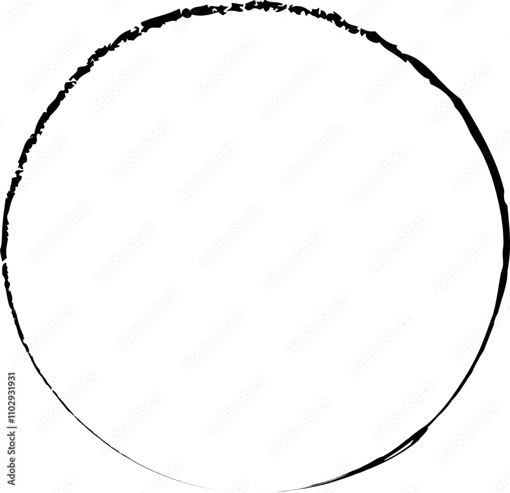 Circle Illustration Brush Graphic Design Circle Illustration Brush Graphic Design