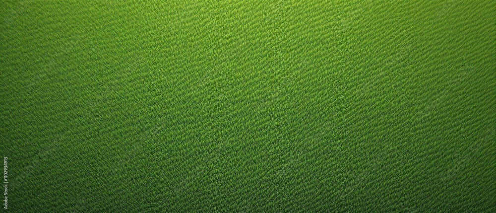 Overhead shot of an artificial grass field with a subtle slope , landscape, aerial view, sloping terrain Overhead shot of an artificial grass field with a subtle slope , landscape, aerial view, sloping terrain