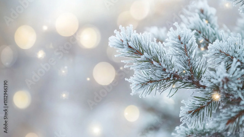 Winter christmas new year blurred background with soft snowdrifts and gentle falling snow winter landscape with snow covered hills
