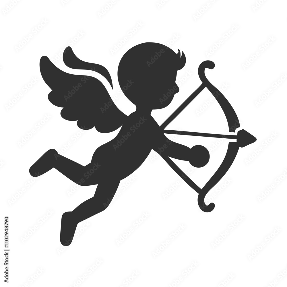 Fototapeta premium cupid with arrow