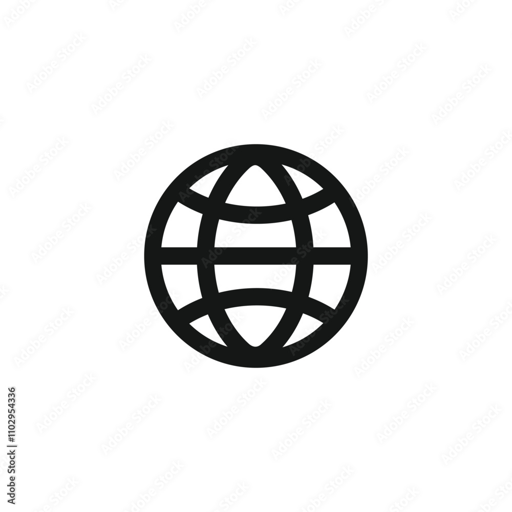 Globe world icon template vector illustration Globe world icon template vector illustration