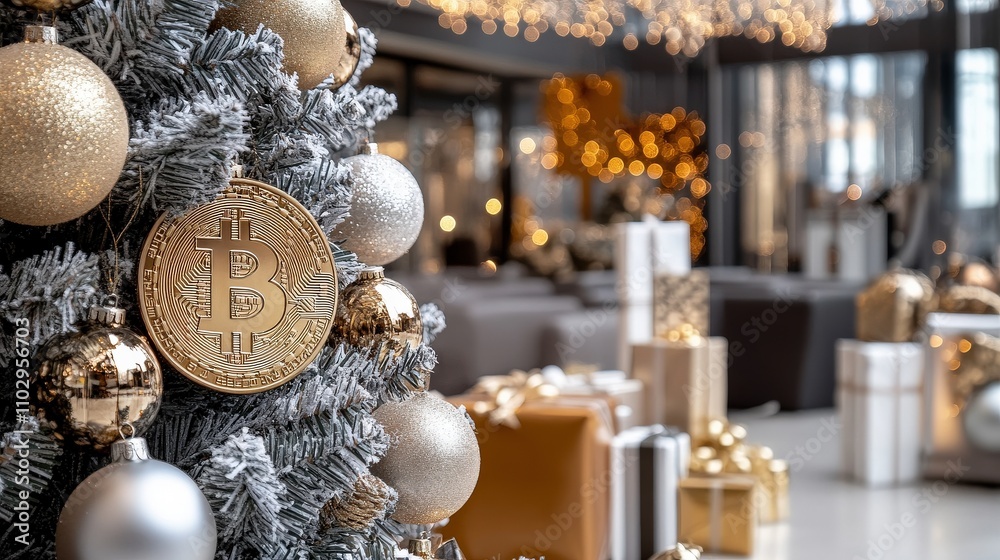 Bitcoin christmas gift ideas festive home decor modern living space cozy atmosphere creative concepts for holiday giving Bitcoin christmas gift ideas festive home decor modern living space cozy atmosphere creative concepts for holiday giving