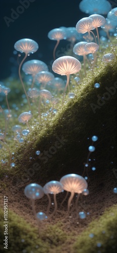 Luminescent Mushrooms - Discover the Secrets of the Fantasy Forest