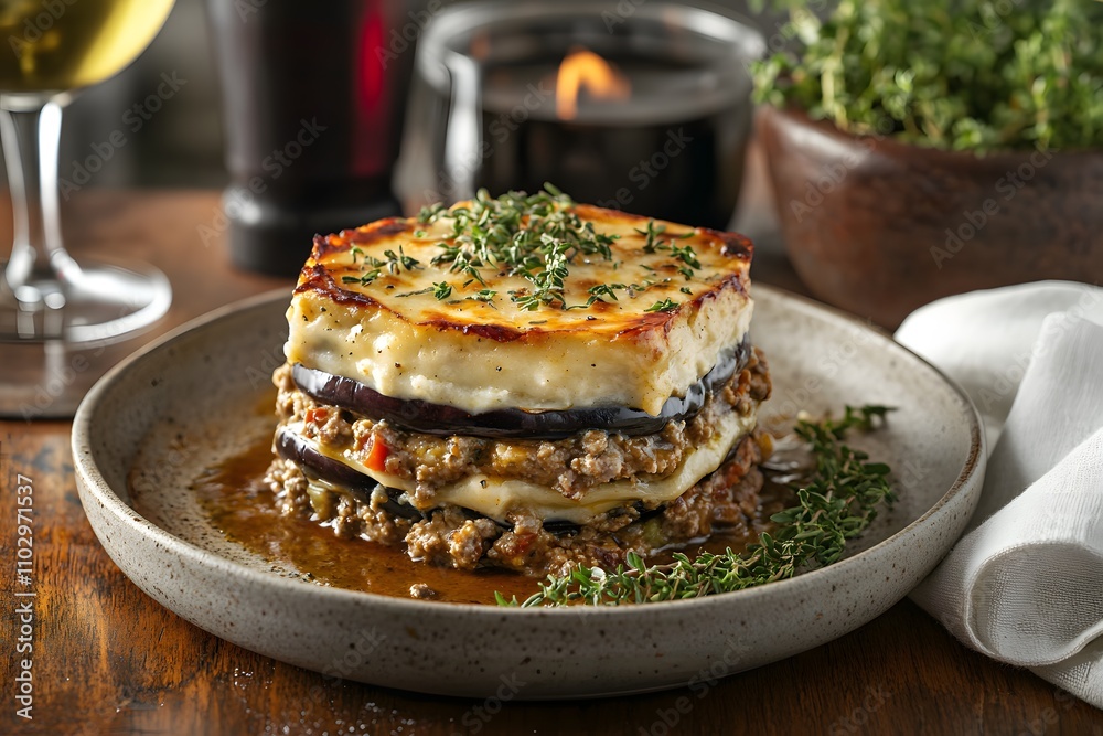 Greek moussaka delight Greek moussaka delight
