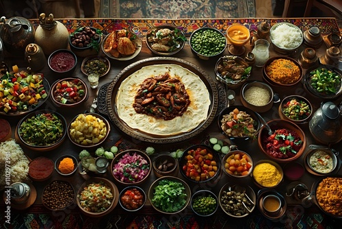 Ethiopian injera and wat