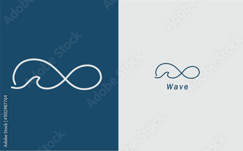Wave logo vector template and symbol
Format Vektor
