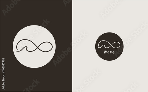 Wave logo vector template and symbol
Format Vektor
